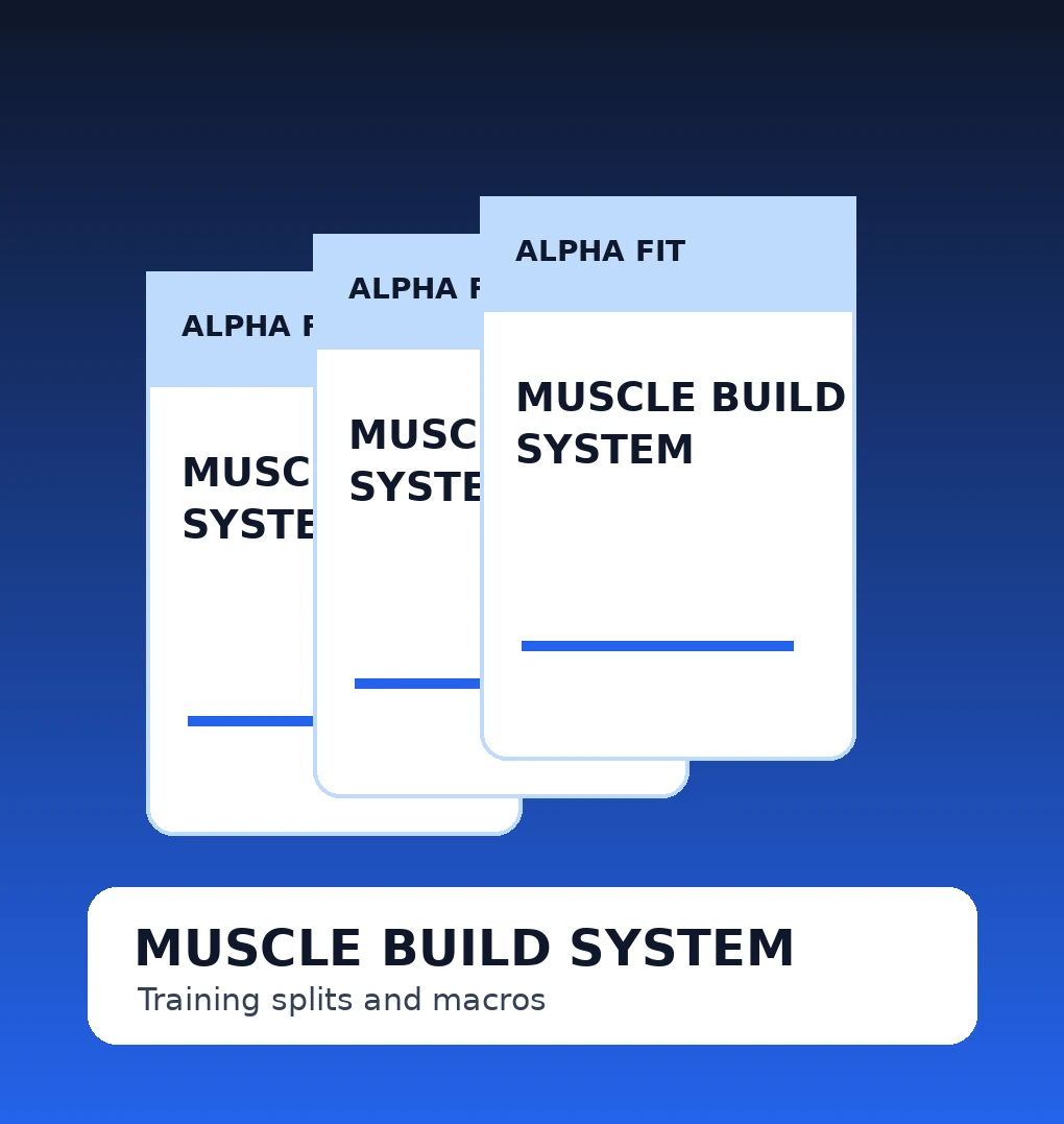 Muscle build system
