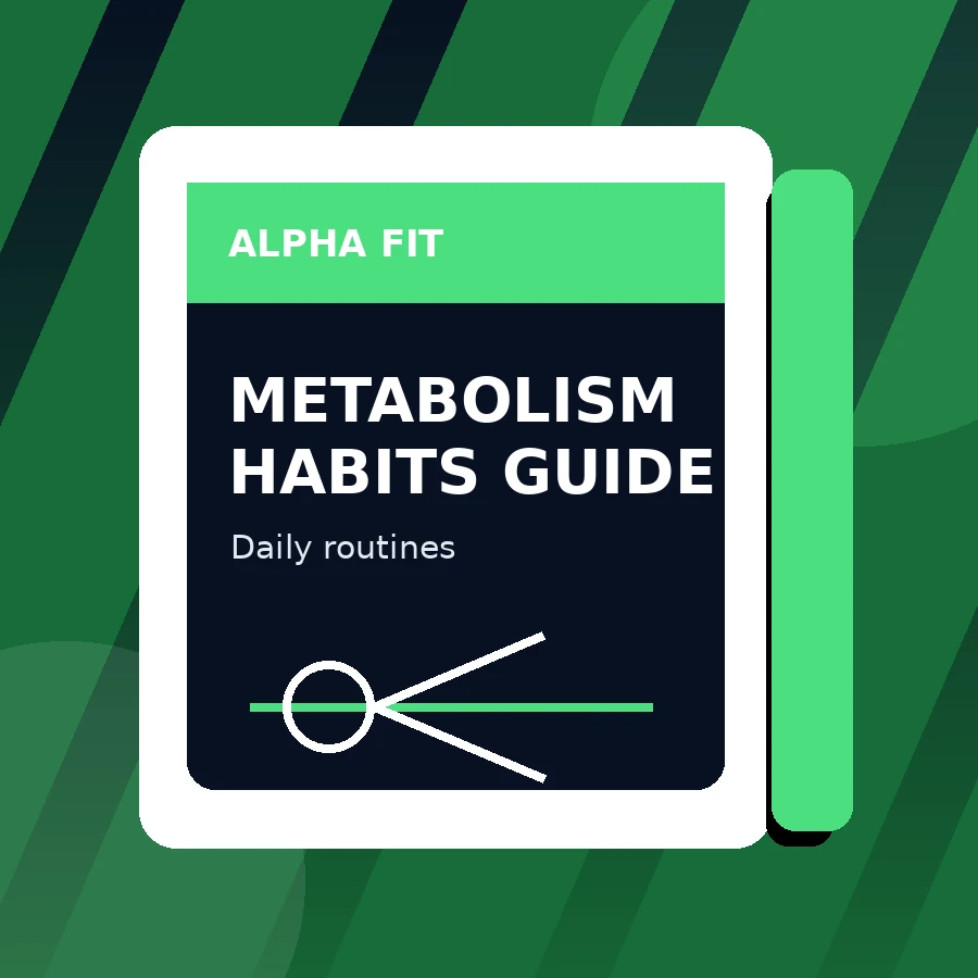 Metabolism Habits Guide